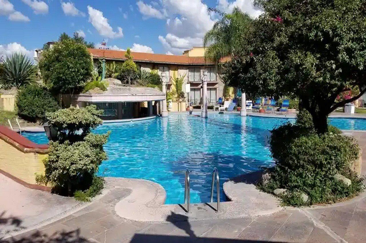 Gran Hotel Hacienda De La Noria Aguascalientes Exterior photo The pool at the hotel